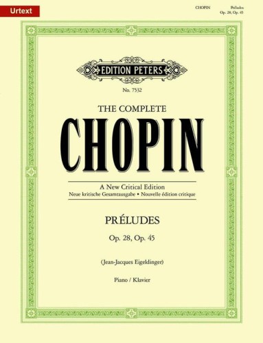 Fryderyk Chopin: Preludes op. 28, 45 - Preludia - nuty na fortepian