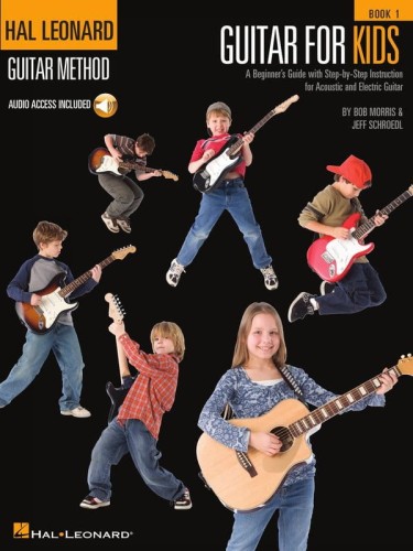 Hal Leonard Guitar Method: Guitar for Kids 1 (+ audio online) - szkoła gry na gitarze elektrycznej dla dzieci - Bob Morris, Jeff Schroedl