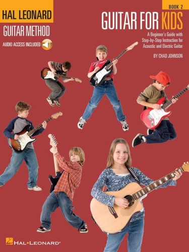 Hal Leonard Guitar Method: Guitar for Kids 2 (+ audio online) - szkoła gry na gitarze elektrycznej dla dzieci - Chad Johnson