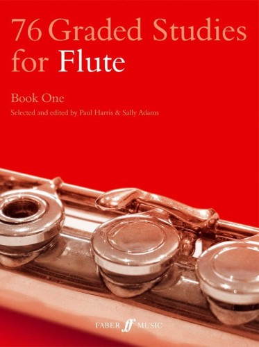 76 Graded Studies For Flute - Book One - Paul Harris, Sally Adams - progresywne ćwiczenia na flet poprzeczny cz. 1