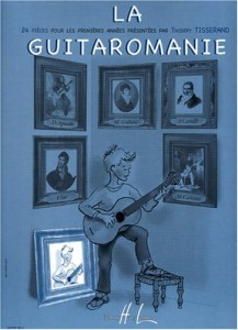 Thierry Tisserand: La Guitaromanie pour guitare - 24 pieces pour les premieres annees - nuty na gitarę klasyczną dla początkujących