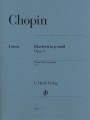 Fryderyk Chopin: Klaviertrio - Piano Trio - Trio fortepianowe g-moll op. 8 - nuty na fortepian, skrzypce i wiolonczelę