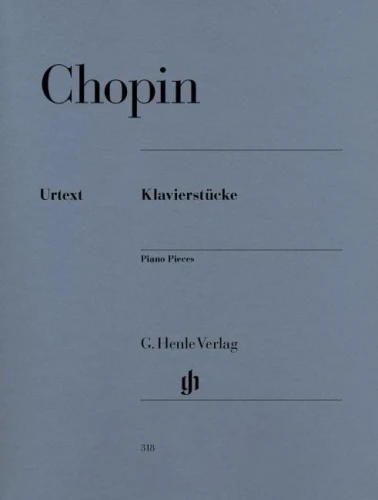 Fryderyk Chopin: Piano Pieces - różne utwory fortepianowe - nuty na fortepian