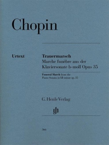 Fryderyk Chopin: Marche funebre aus der Klaviersonate b-moll op. 35 - Marsz żałobny z II sonaty fortepianowej - nuty na fortepian