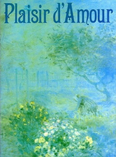 Plaisir D'amour - francuskie piosenki o miłości - nuty na fortepian, melodia i akordy gitarowe
