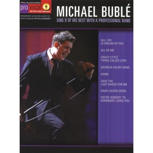 Pro Vocal Volume 27 - Michael Buble - nuty na głos z tekstem i akordami gitarowymi (+ płyta CD)