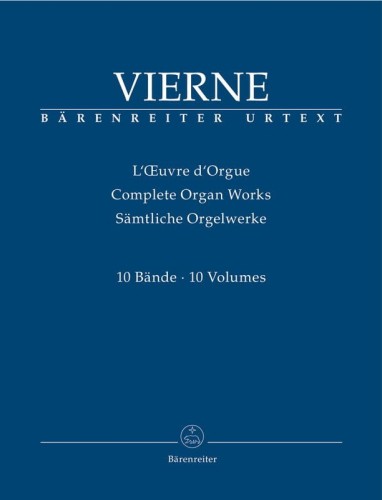 Louis Vierne: L'Oeuvre d'Orgue - Complete Organ Works I-X - kompletne wydanie dzieł organowych