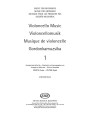 Violoncello Music for Beginners 1 - Endre Lengyel, Arpad Pejtsik - głos wiolonczeli