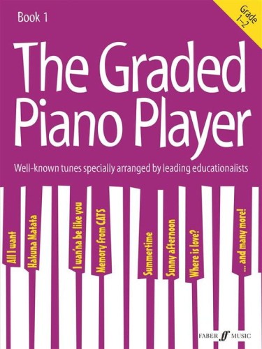 The Graded Piano Player Book 1 - Grade 1-2 - nuty na pianino dla początkujących