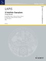 Santo Lapis: 3 Leichte Sonaten aus op. 1 - nuty na flet poprzeczny i fortepian