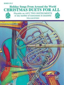 Christmas Duets for All: Horn - nuty na duet instrumentalny: róg (waltornia) - William Ryden