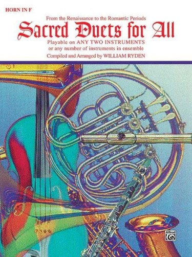 Sacred Duets for All: Horn - nuty na duet instrumentalny: róg (waltornia) - William Ryden