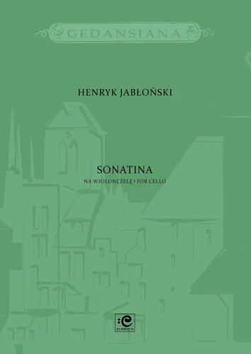 Sonatina na wiolonczelę - Henryk Jabłoński, Roman Jabłoński - nuty na wiolonczelę solo
