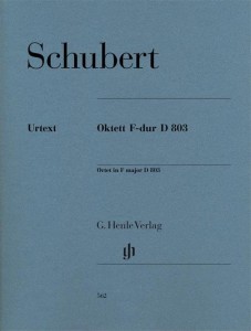 Franz Schubert: Oktett F-dur D 803 - Octet in F major (set of parts) - nuty na oktet instrumentalny (głosy)