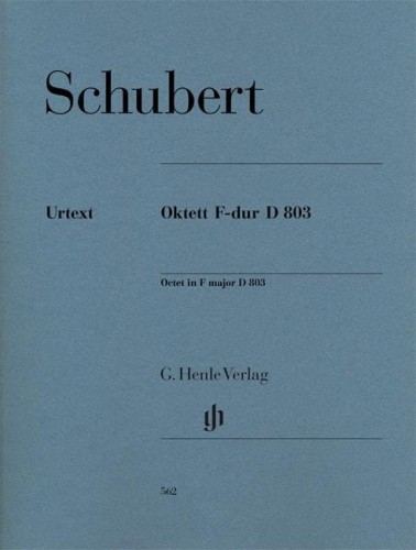 Franz Schubert: Oktett F-dur D 803 - Octet in F major (set of parts) - nuty na oktet instrumentalny (głosy)