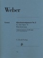 Carl Maria von Weber: Clarinet Concerto No. 2 E flat major op. 74 - II Koncert klarnetowy Es-dur - nuty na klarnet i fortepian