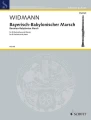 Jorg Widmann: Bavarian-Babylonian March for 8 clarinets and piano - nuty na oktet klarnetowy i fortepian
