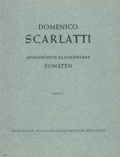 Domenico Scarlatti: Ausgewahlte Klavierwerke 1 - 49 Sonaten 1-25 und Katzenfuge - Sonaty fortepianowe 1