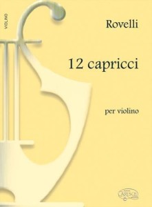 Pietro Rovelli: 12 Capricci per Violino - Kaprysy - nuty na skrzypce