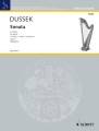 Sophia Giustani Dussek: Sonata c-moll op. 2 - nuty na harfę