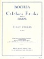 Robert Nicholas Charles Bochsa: Vingt Celebres Etudes pour la Harpe 2me suite - Preludia tom 2 - nuty na harfę