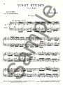 Robert Nicholas Charles Bochsa: Vingt Celebres Etudes pour la Harpe 2me suite - Preludia tom 2 - nuty na harfę