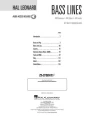 Hal Leonard Bass Method: Bass Lines (+ audio online) - Matt Scharfglass, Philip Glass - nuty na gitarę basową