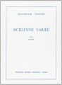 Jean-Michel Damase: Sicilienne variee pour harpe - nuty na harfę