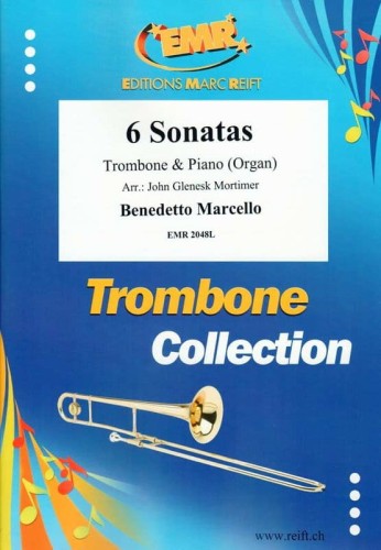 Benedetto Marcello: 6 Sonatas for Trombone and Piano - sześć sonat na puzon i fortepian