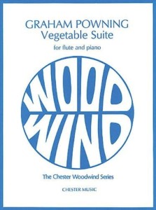 Graham Powning: Vegetable Suite for Flute and Piano - nuty na flet i fortepian