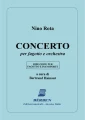 Nino Rota: Concerto per fagotto e orchestra - Koncert fagotowy - nuty na fagot z fortepianem