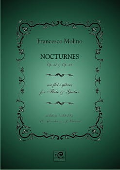 Nokturny op. 37 i op. 38 na flet i gitarę - Francesco Molino, Maja Mirocha, Jarosław Pabisiak - nuty na flet poprzeczny i gitarę klasyczną