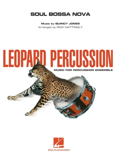 Leopard Percussion: Quincy Jones - Soul Bossa Nova - Music for Percussion Ensemble - nuty na zespół perkusyjny