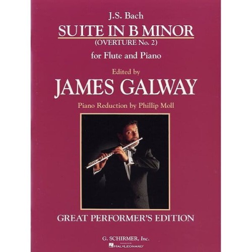 Jan Sebastian Bach, James Galway- Suite In B Minor (Overture No. 2) - suita h-moll na flet i fortepian