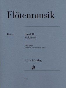 Flotenmusik 2 - Vorklassik - antologia muzyki fletowej epoki wczesno klasycznej - nuty na flet poprzeczny i fortepian - Peter-Lukas Graf