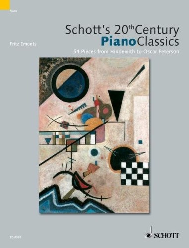 Schott's 20th Century Piano Classics - 54 Pieces from Janacek to Chick Corea - antologia współczesnej muzyki fortepianowej - nuty na fortepian - Fritz Emonts