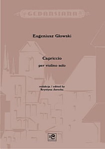 Capriccio per violino solo - Eugeniusz Głowski, Krystyna Jurecka - nuty na skrzypce