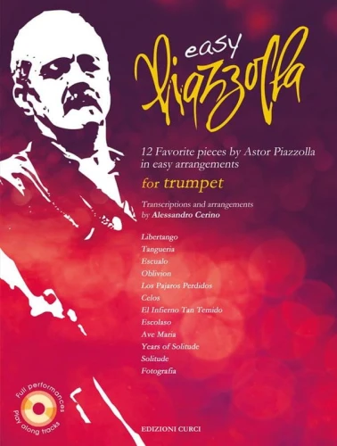 Easy Piazzolla for Trumpet (+ płyta CD) - 12 łatwych utworów na trąbkę
