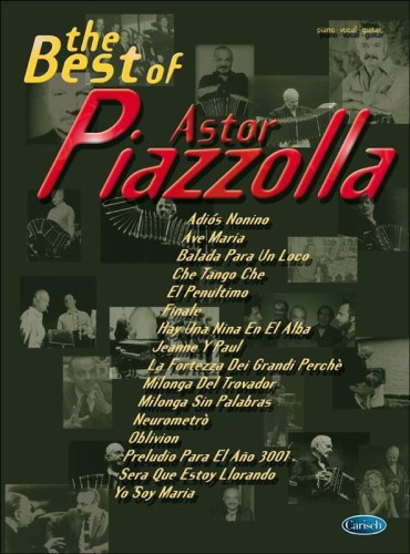 Astor Piazzolla: The Best Of - na fortepian, melodia, akordy gitarowe