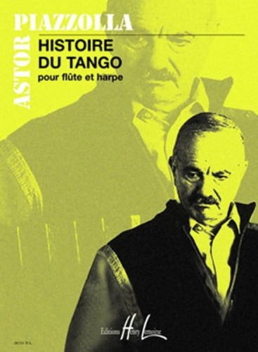 Astor Piazzolla: Histoire du Tango pour flute et harpe - nuty na flet poprzeczny i harfę