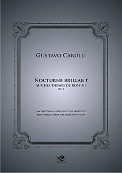 Nocturne brillante op. 5 na obój lub flet albo skrzypce i fortepian - Gustavo Carulli