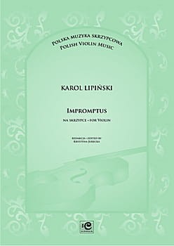 Impromptus na skrzypce - nuty na skrzypce solo - Karol Lipiński, Krystyna Jurecka