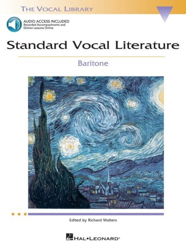 Standard Vocal Literature: Baritone - Richard Walters (+ audio online) - nuty na głos męski baryton z fortepianem