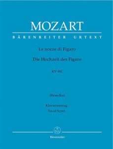 Wolfgang Amadeus Mozart: Le nozze di Figaro KV 492 - opera Wesele Figara - nuty na głos i wyciąg fortepianowy