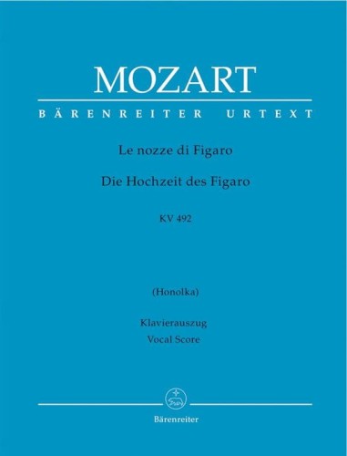 Wolfgang Amadeus Mozart: Le nozze di Figaro KV 492 - opera Wesele Figara - nuty na głos i wyciąg fortepianowy