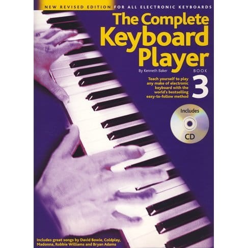 The Complete Keyboard Player - Book 3 (+ płyta CD) - Kenneth Baker - szkoła gry na keyboardzie
