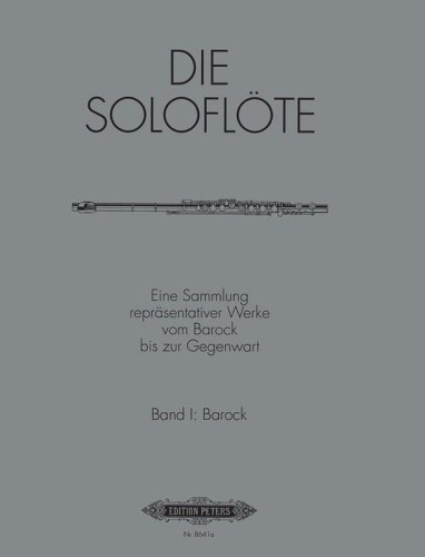Die Soloflöte Band I: Barock - The Solo Flute Vol. 1 Baroque - nuty na flet poprzeczny solo - Mirjam Nastasi