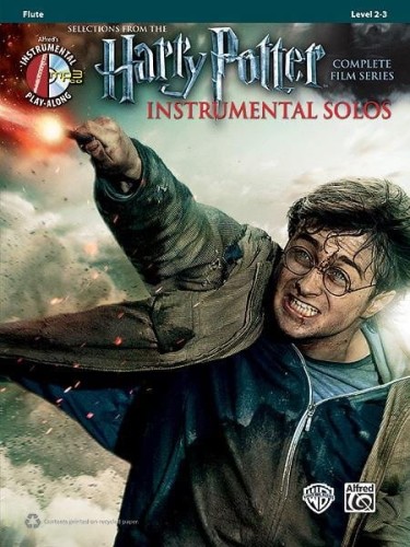Harry Potter Complete Film Series: Instrumental Solos - Flute (+ płyta CD) - nuty na flet poprzeczny