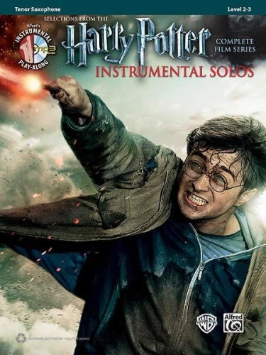 Harry Potter Complete Film Series: Instrumental Solos - Tenor Saxophone (+ płyta CD) - nuty na saksofon tenorowy