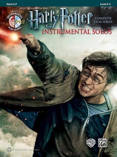 Harry Potter Complete Film Series: Instrumental Solos - Horn in F (+ płyta CD) - nuty na waltornię (róg)